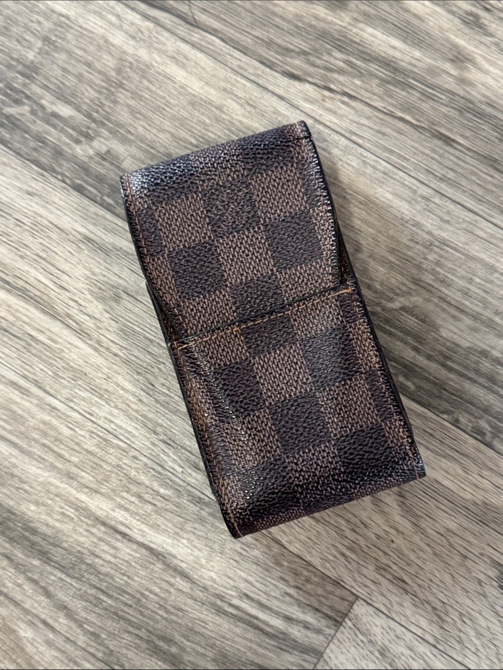 Vintage Louis Vuitton Damier Ebene cigarette case